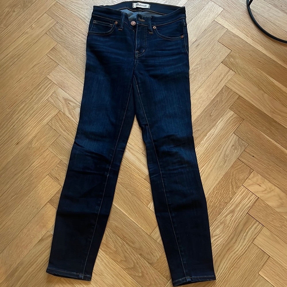 Madewell 9” high rise skinny